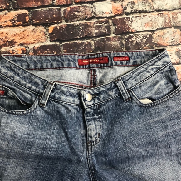 Miss sixty sz 29 distressed jeans extra low cotton - Picture 3 of 8